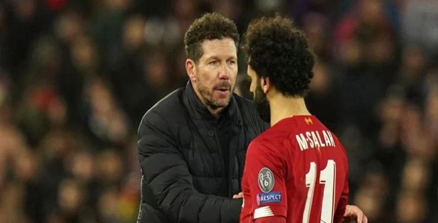 كيف يقود سيميوني مفاوضات انتقال محمد صلاح إلى أتلتيكو مدريد؟