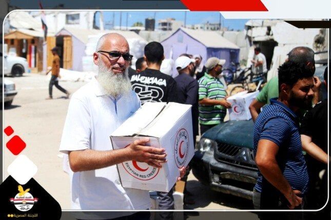 غدا.. اللجنة المصرية تطلق حملة جديدة لتوزيع السلال الغذائية في قطاع غزة غدا.. اللجنة المصرية تطلق حملة جديدة لتوزيع السلال الغذائية في قطاع غزة
