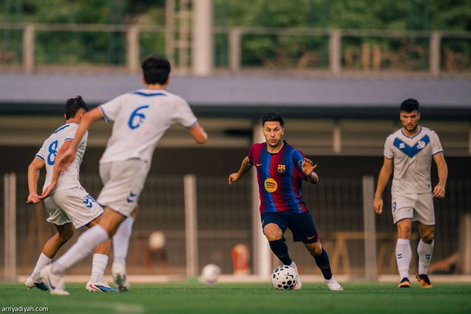 بمشاركة حمزة.. رباعية برشلونة تضرب أوروبا