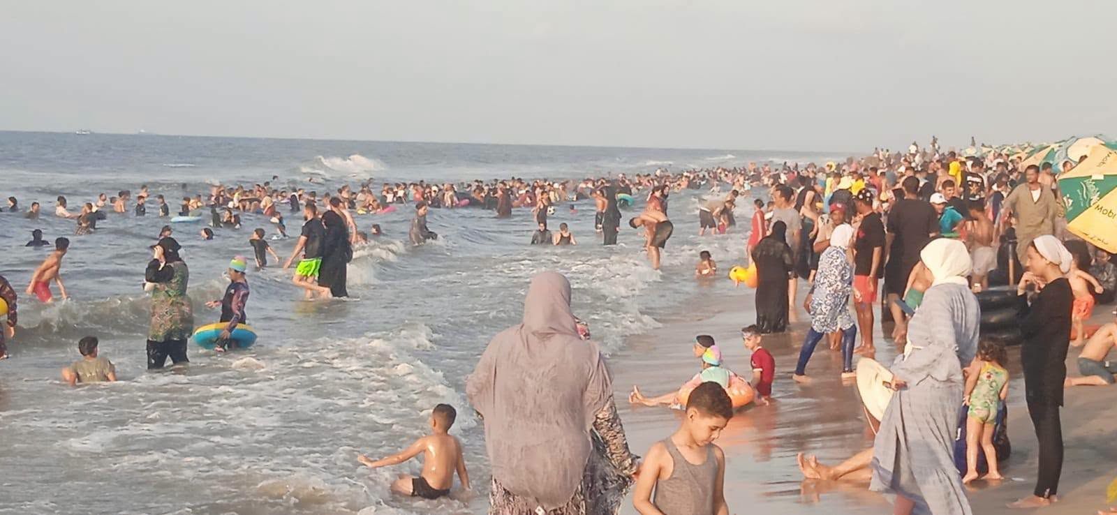 اقبال كبير على مصيف بلطيم