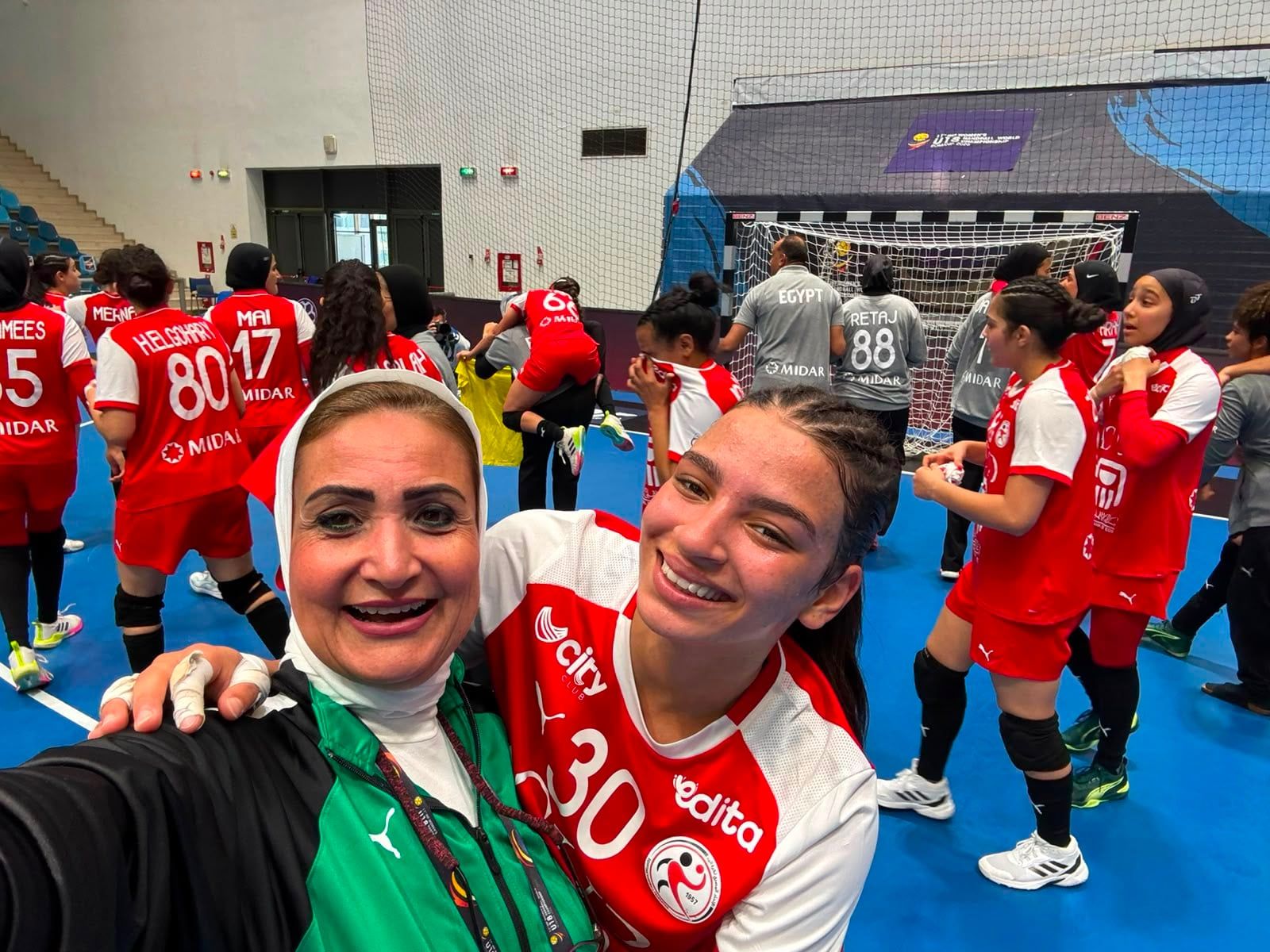 ناشئات منتخب اليد