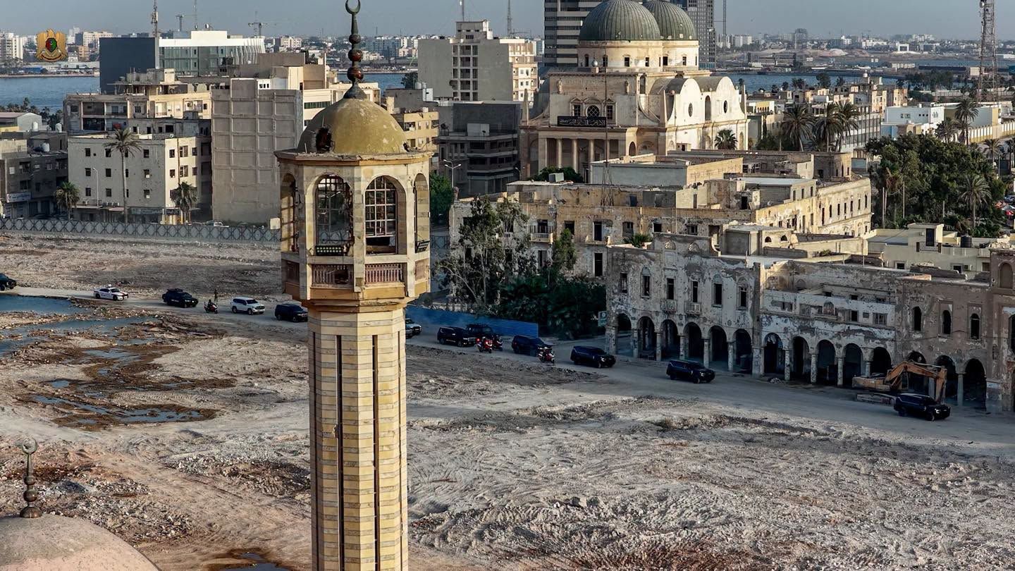May be an image of monument