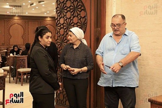 عزاء والد الصحفية دينا عبد العليم (6) عزاء والد الصحفية دينا عبد العليم (6)