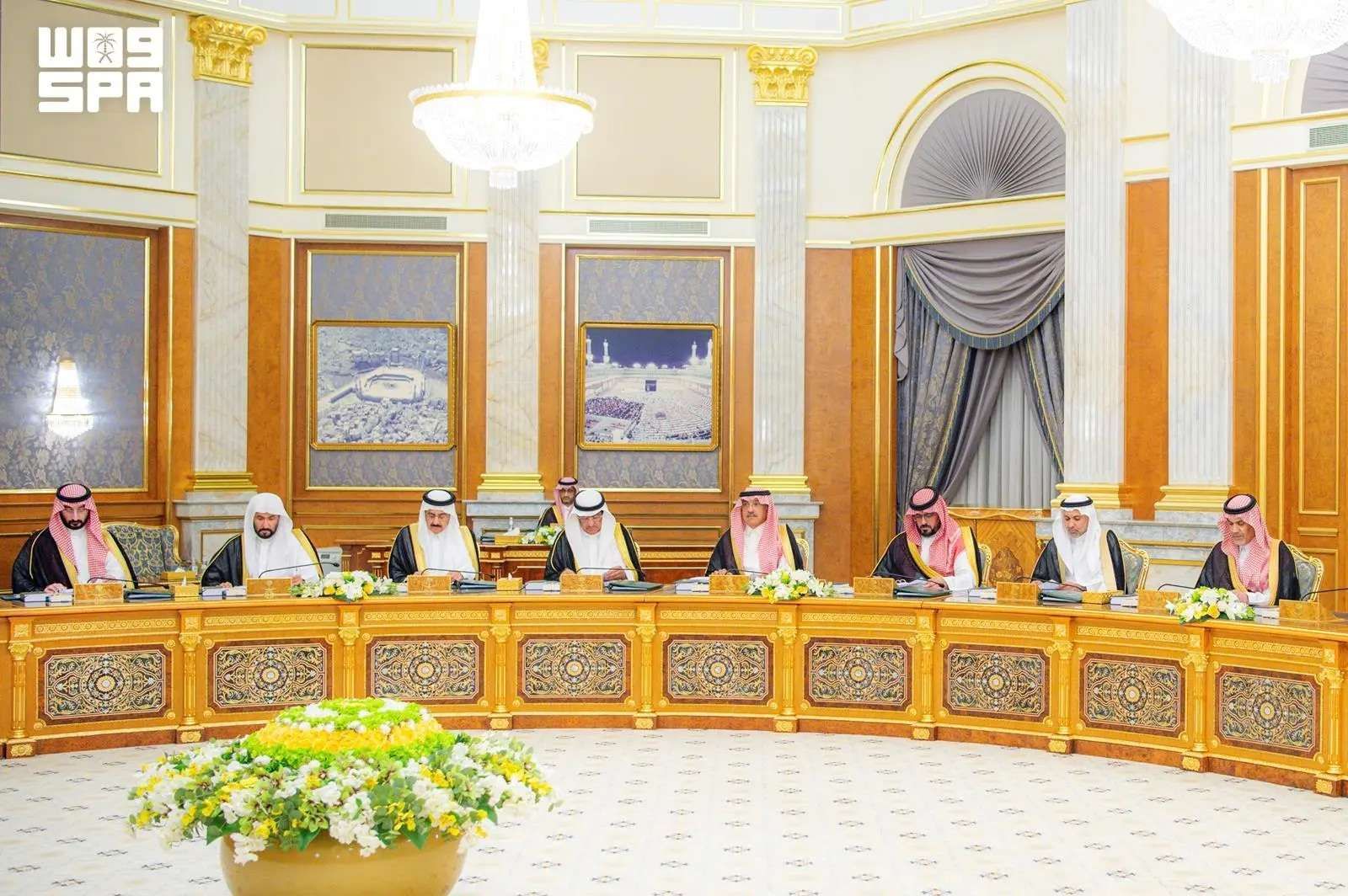 جانب من اجتماع مجلس الوزراء