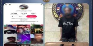 ضبط مغني المهرجانات شواحة لنشره فيديوهات بها ألفاظ خادشة للحياء