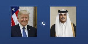 أمير قطر يبحث هاتفياً مع الرئيس الأميركي جهود خفض التصعيد بين واشنطن وطهران