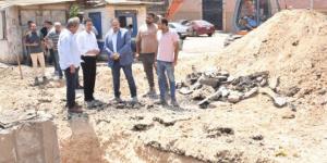 رئيس جامعة بنها يتفقد مشروعات التطوير والإنشاءات الجديدة بمجمع كليات كفر سعد