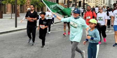 فعالية "الجري بروح الأخضر" احتفاءً باليوم الوطني الـ94