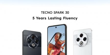 ‏Tecno تكشف عن Spark 30: هاتف ذكي متوسط التكلفة مزود بشاشة 6.78 بوصة وكاميرا بدقة 64 ميجابكسل