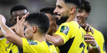 شاهد هاتريك صالح الشهري فى مباراة الاتحاد والعين