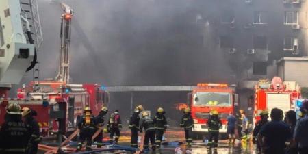 مصرع 28 شخصًا في حريق بمصنع شرقي الصين.. والرئيس شي يأمر بتحقيق عاجل