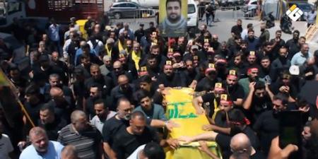 تقرير مصور | حزب الله وجمهور المقاومة يشيّعان ثلّةً من الشهداء في الضاحية الجنوبية لبيروت