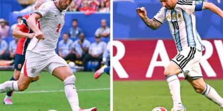 مباراة الأرجنتين وإنجلترا.. ميسي وكين يقودان التشكيل الرسمي في نصف نهائي كأس العالم 2026