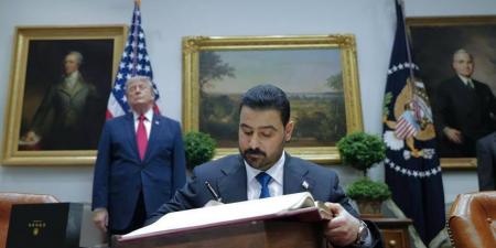 “أول زيارة خارجية”.. رئيس الوزراء العراقي الجديد يلتقي ترامب في البيت الأبيض (صور)
