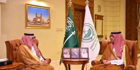 محافظ جدة يستقبل مدير فرع هيئة الصحفيين بالمحافظة