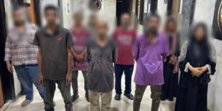 ضبط (8) أشخاص لاستغلال (10) أطفال في التسول بالجيزة
