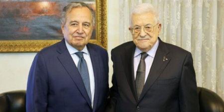 الرئيس الفلسطيني والأمين العام لجامعة الدول العربية يبحثان تطورات الأوضاع في الأراضي الفلسطينية