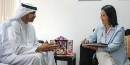 رئيسة جمهورية بيرو تستقبل سفير الإمارات