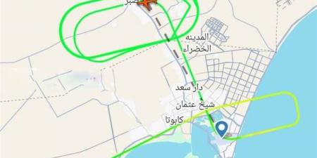 طائرة اليمنية تدور في سماء عدن دون هبوط.. تفاصيل مثيرة