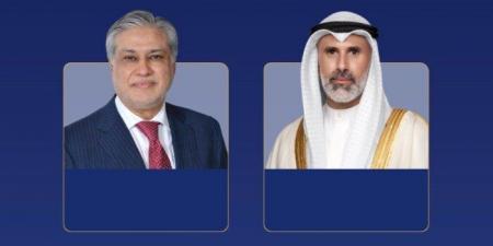 اتصال هاتفي بين وزير الخارجية الكويتي ونظيره الباكستاني لبحث تطورات المنطقة وجهود خفض التصعيد