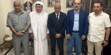 مصطفى بكري يستقبل وفدا رفيعا من الهيئة العليا لشؤون العشائر في قطاع غزة (صور)