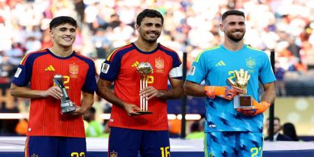 مونديال 2026: الإسباني رودري أفضل لاعب في البطولة