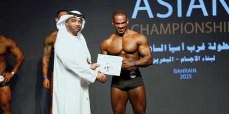 أحمد جوهر: بطولة الإمارات لبناء الأجسام محطة لاختيار لاعبي المنتخب