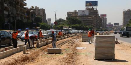تحويلات مرورية لاستكمال خط الصرف الصي بشارع بن سندر في القاهرة