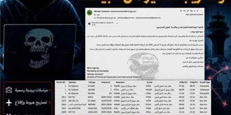 الكشف عن اختراق إلكتروني استهدف أنظمة الطيران الخاضعة لسيطرة الحوثيين