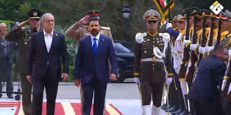 تقرير مصور | رئيس الوزراء العراقي في طهران لبحث التعاون وسط التطورات الإقليمية