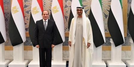رئيس الإمارات ونائباه يهنئون الرئيس السيسي بذكرى ثورة 23 يوليو المجيدة