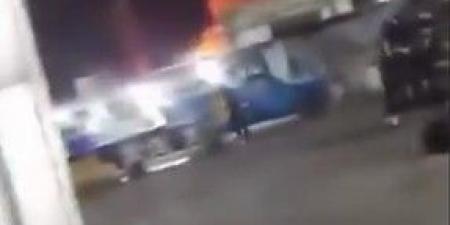 بالفيديو | مشاهد للحظات الأولى من القصف الأميركي على معبر الشلامجة الحدودي بين إيران والعراق