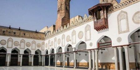 بث مباشر.. شعائر صلاة الجمعة من رحاب الجامع الأزهر الشريف