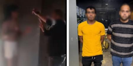 كشف ملابسات قيام أحد الأشخاص بتجريد آخر من ملابسه والتعدي عليه بالسب والضرب بالقاهرة