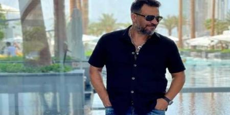 الفنان ماجد المصري يحتفل بوصول حفيده