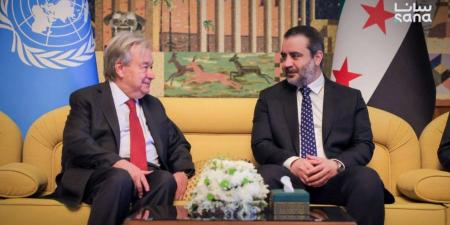 غوتيريش يصل سوريا في أول زيارة لأمين عام للأمم المتحدة منذ ما قبل الحرب