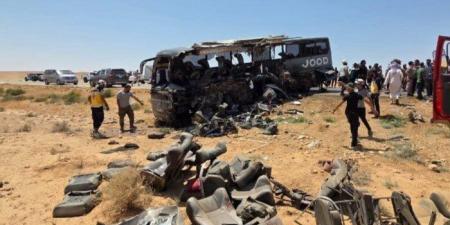 مصرع 35 شخصا وإصابة 30 آخرين جراء تصادم حافلتين في سوريا