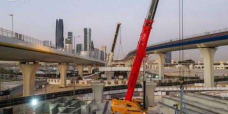 ملكية الرياض: الإنجاز في جسر طريق الثمامة عند تقاطع طريق العليا تجاوز الـ(50%)