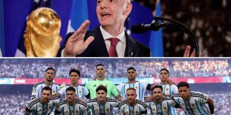 تسريب رسالة رئيس الفيفا إنفانتينو للاتحاد الأرجنتيني بعد هزيمة ميسي بعد نهائي كأس العالم 2026