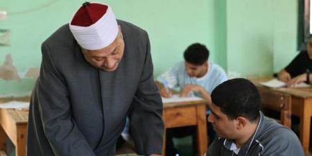 القائم بعمل وكيل الأزهر: نجاح الثانوية الأزهرية ثمرة جهود مؤسسة كاملة.. والطالب صاحب رسالة
