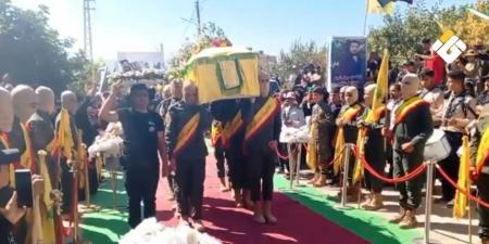في مشهد مهيب الخضر تودّع الشهيد حسن غزوان الاشعل