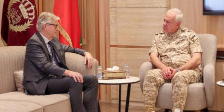 الحنيطي يستقبل وكيل الأمين العام لشؤون عمليات السلام في الأمم المتحدة