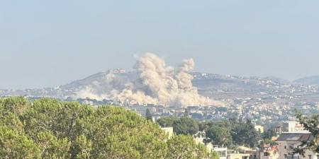 العدو الصهيوني يواصل الاعتداءات والتفجيرات في قرى جنوبية