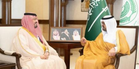 نائب أمير منطقة مكة المكرمة يستقبل أمين جدة
