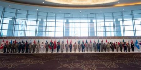 أول صور من اجتماع التحالف متعدد الجنسيات الذي تقوده السعودية لتعزيز الأمن البحري لحماية باب المندب وخليج عدن