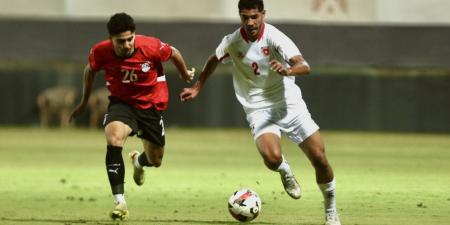 المنتخب الوطني ت20 يتعثر أمام نظيره المصري وديا