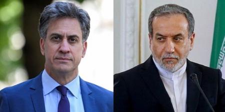 وزيرا خارجية ايران وبريطانيا يتباحثان هاتفياً في التطورات