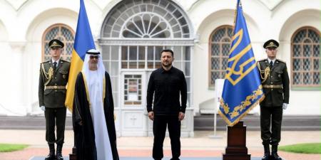 سفير الإمارات يقدم أوراق اعتماده إلى رئيس جمهورية أوكرانيا