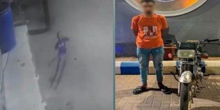 القبض على عامل صدم طفلًا بدراجته النارية وفر هاربا في سوهاج