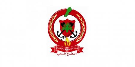 الدفاع المدني: إخماد حرائق حرجية في مناطق عدة